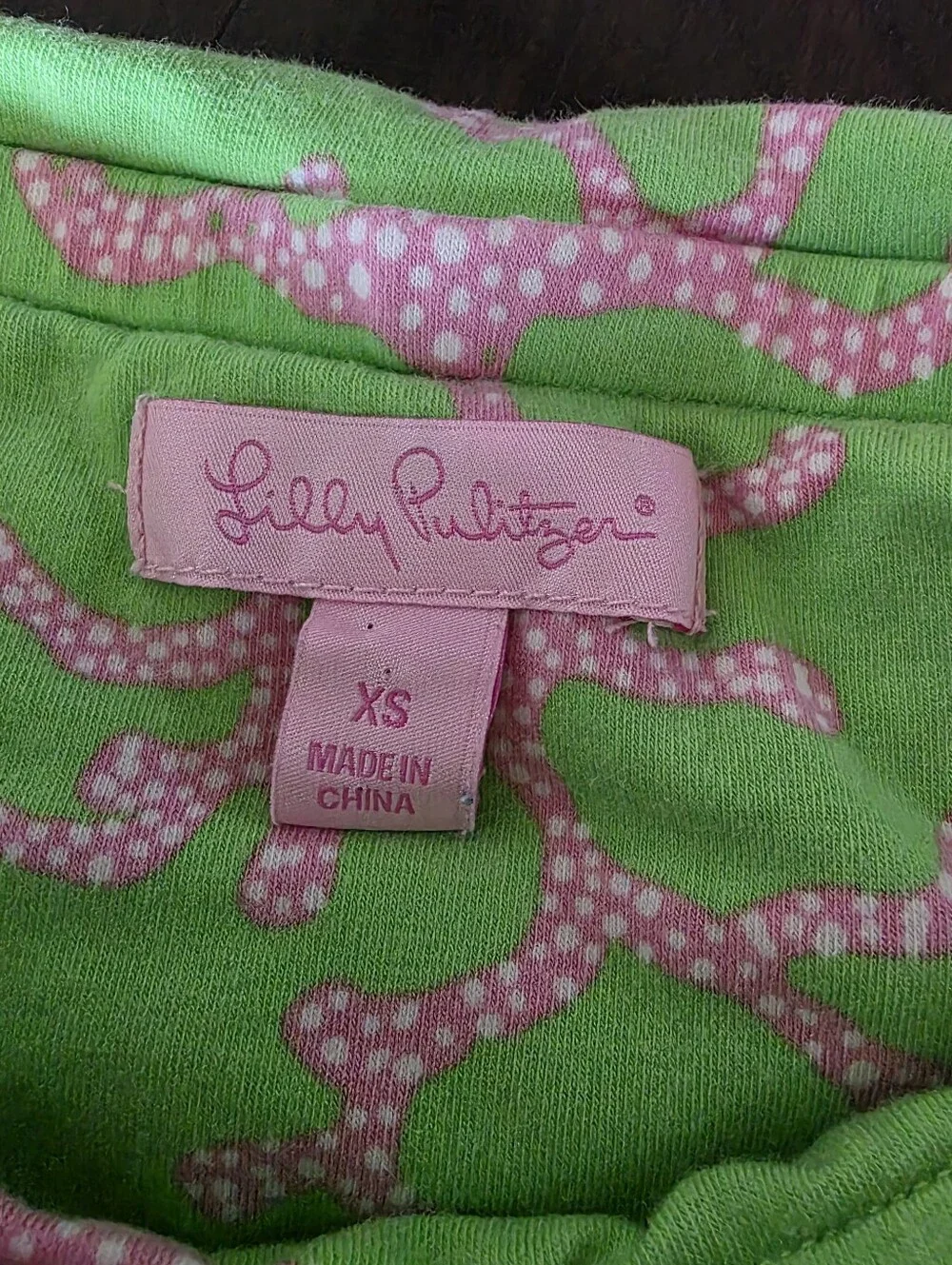 Lilly Pulitzer Petula Strapless Maxi Dress Coral Me Crazy Green Pink XS - EUC! - Picture 7 of 9
